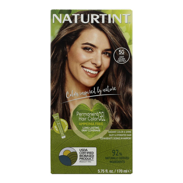 Naturtint Hair Color - Permanent - 5G - Light Golden Chestnut - 5.28 Ounce