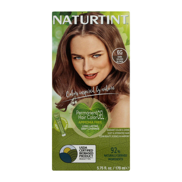 Naturtint Hair Color - Permanent - 6G - Dark Golden Blonde - 5.28 Ounce
