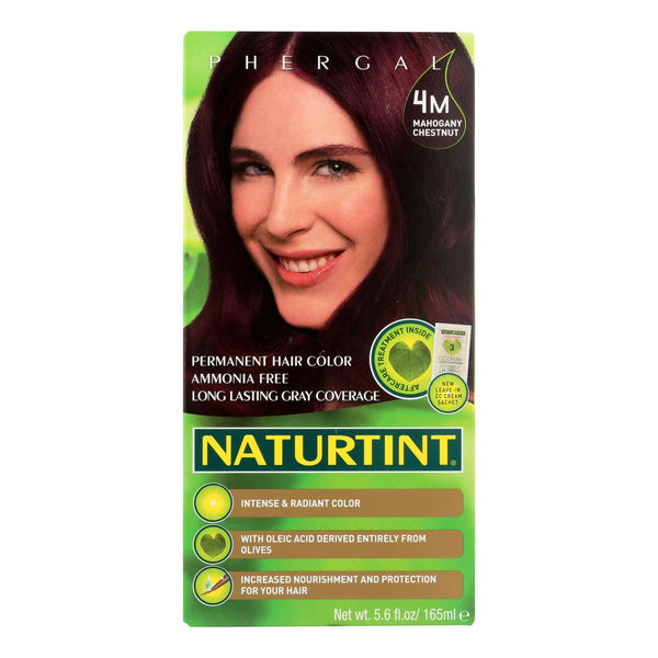 Naturtint Hair Color - Permanent - 4M - Mahogany Chestnut - 5.28 Ounce