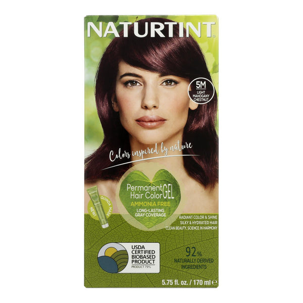 Naturtint Hair Color - Permanent - 5M - Light Mahogany Chestnut - 5.28 Ounce