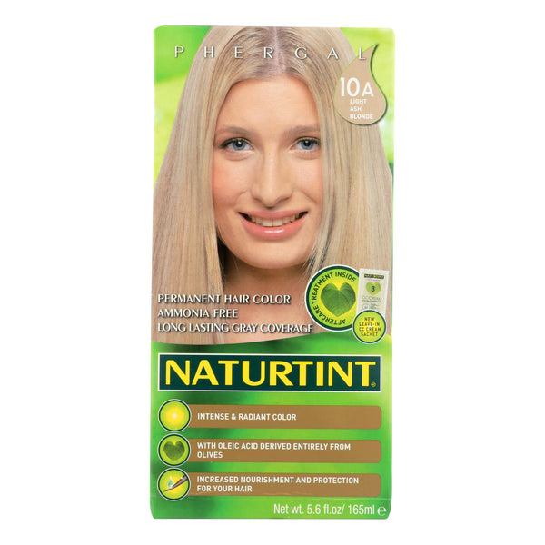 Naturtint Hair Color - Permanent - 10A - Light Ash Blonde - 5.28 Ounce