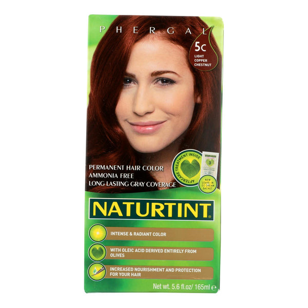 Naturtint Hair Color - Permanent - 5C - Light Copper Chestnut - 5.28 Ounce