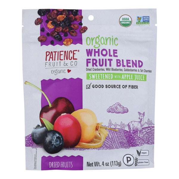 Patience Fruit and Co - Whole Berry Blend Mixed Berries - Case of 8 - 4 Ounce