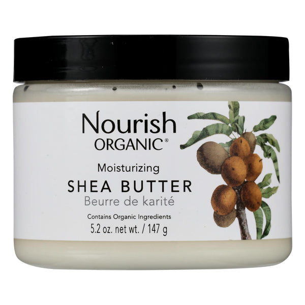Nourish Organic Raw Shea Butter Intensive Moisturizer - 5.5 Ounce