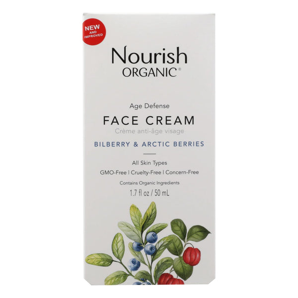 Nourish - Face Cream Age Defense - 1 Each - 1.7 Fluid Ounce