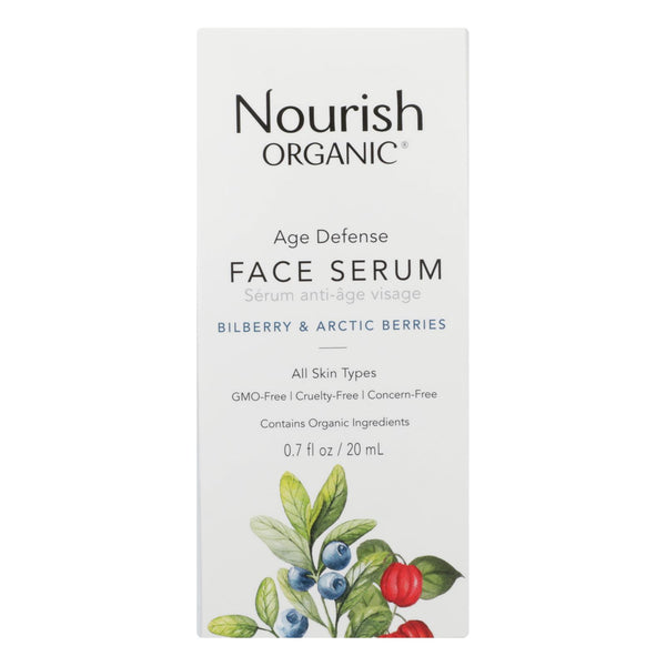 Nourish - Face Serum Age Defense - 1 Each - 0.7 Fluid Ounce