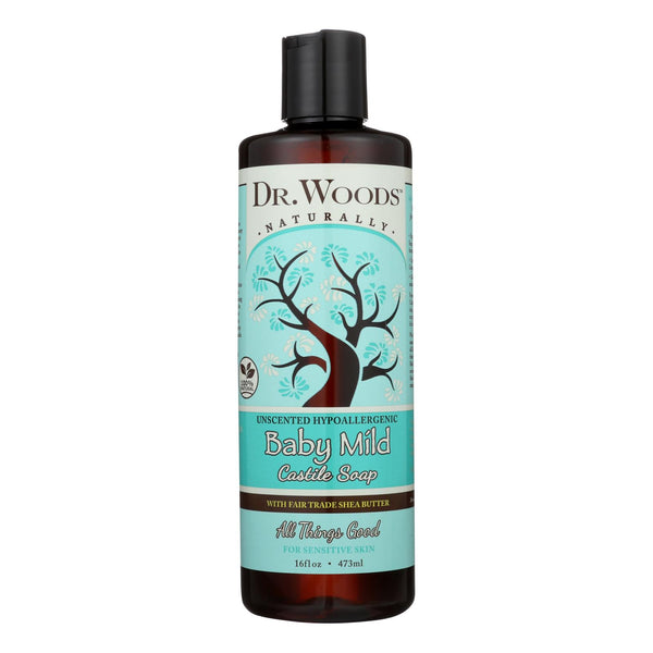 Dr. Woods Shea Vision Pure Castile Soap Baby Mild with Organic Shea Butter - 16 fl Ounce
