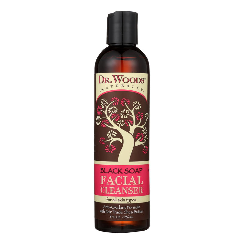 Dr. Woods Facial Cleanser Black Soap and Shea Butter - 8 fl Ounce