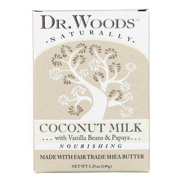 Dr. Woods Bar Soap Coconut Milk - 5.25 Ounce