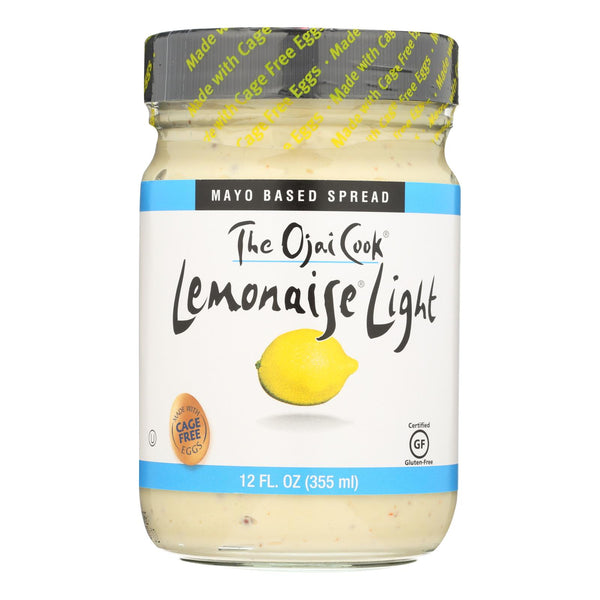 The Ojai Cook All Natural - Lemonaise Light - Case of 6 - 12 Ounce.
