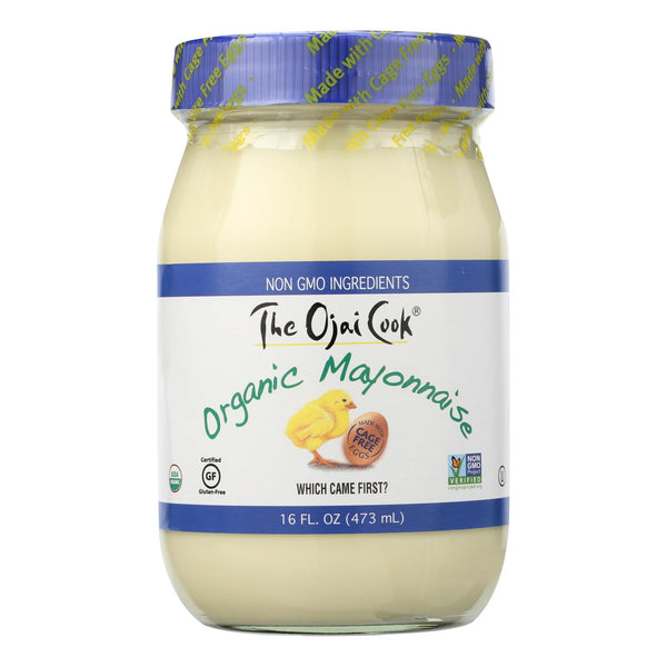 The Ojai Cook Organic Mayonnaise - Case of 6 - 16 Fl Ounce.