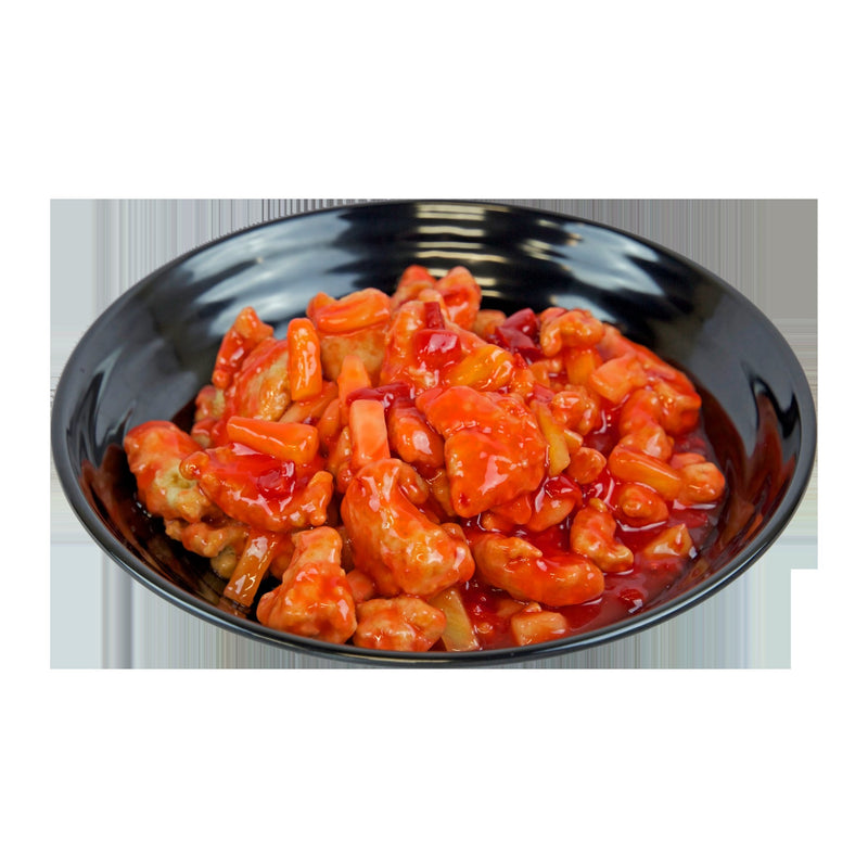 Sweet & Sour Chicken With Vegetables 5.25 Pound Each - 3 Per Case.