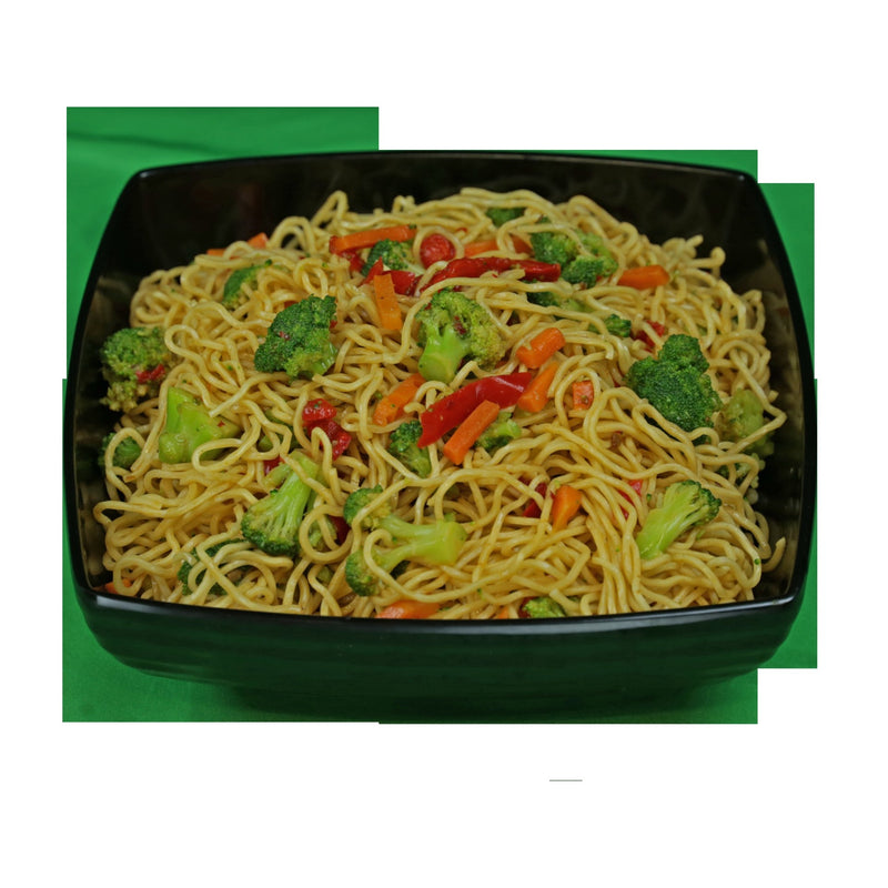 Shanghai Style Noodles With Vegetables 3.625 Pound Each - 1 Per Case.