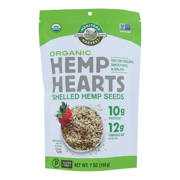 Manitoba Harvest Organic Hemp Hearts - Shelled - 7 Ounce