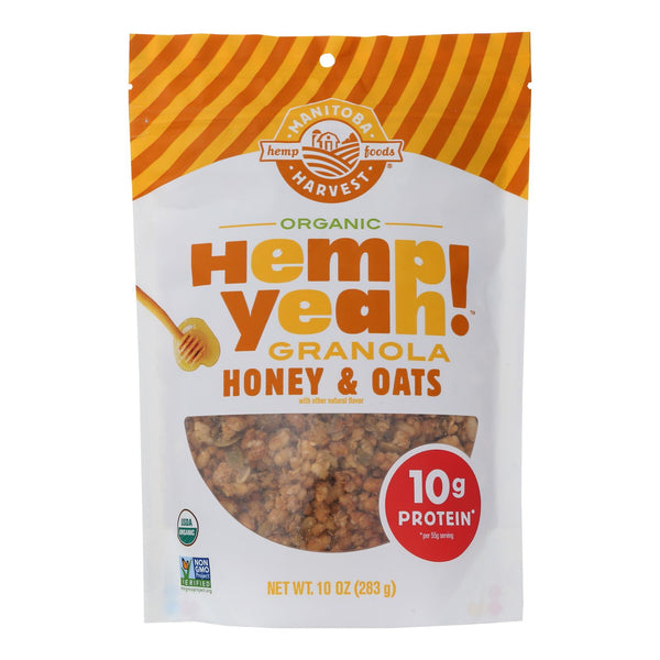 Manitoba Harvest - Granola Hemp Hny/oats - Case of 6 - 10 Ounce