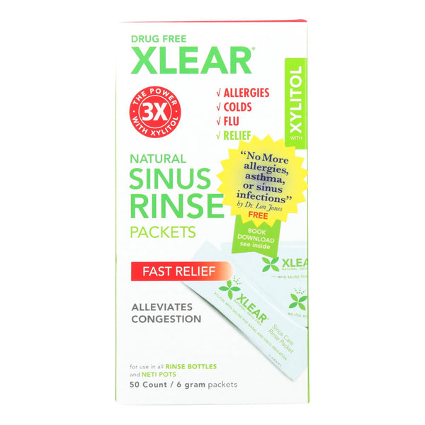 Xlear - Sinus Neti Refil Solution - 50 Count