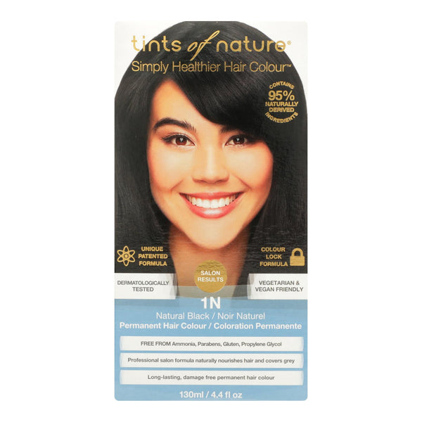 Tints Of Nature 1N Natural Black Hair Color  - 1 Each - 4.4 Fluid Ounce