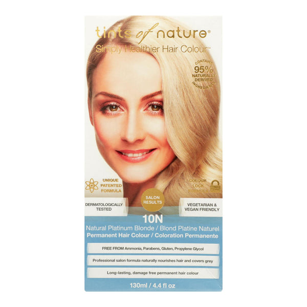 Tints Of Nature 10N Natural Platinum Blonde Hair Color  - 1 Each - 4.4 Fluid Ounce