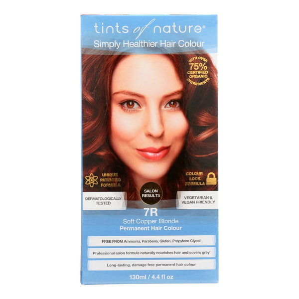 Tints Of Nature 7R Soft Copper Blonde Hair Color  - 1 Each - 4.4 Fluid Ounce