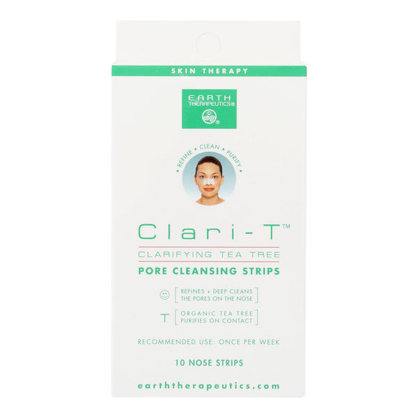 Earth Therapeutics - Pore Cleanse Strip T Tree - 1 Each - 6 Count