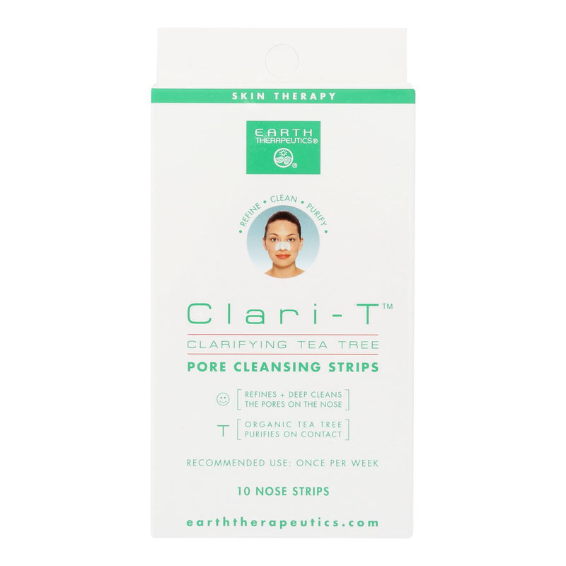 Earth Therapeutics - Pore Cleanse Strip T Tree - 1 Each - 6 Count
