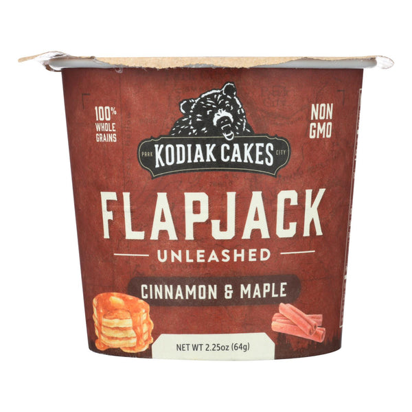 Kodiak Cakes - Flapjack On The Go - Cinnamon Maple - Case of 12 - 2.25 Ounce