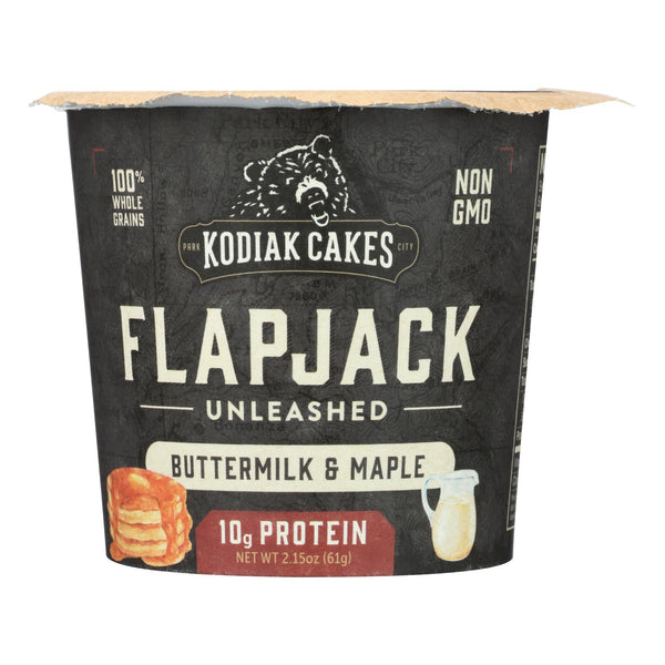 Kodiak Cakes - Flapjack On The Go - Buttermilk Maple - Case of 12 - 2.15 Ounce