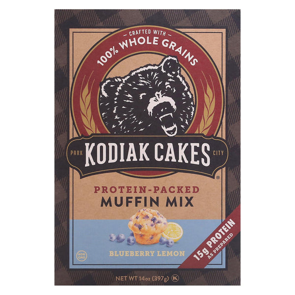 Kodiak Cakes Muffin Mix - Case of 6 - 14 Ounce
