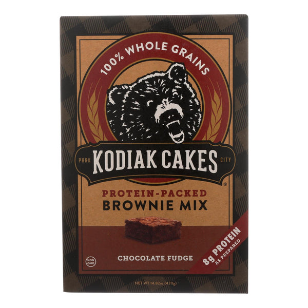 Kodiak Cakes - Brownie Mix Chocolate Fudge - Case of 6-14.82 Ounce