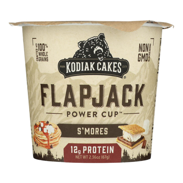 Kodiak Cakes - Flapjack Smores Cup - Case of 12-2.36 Ounce