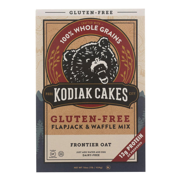 Kodiak Cakes - Flpjck Waff Gluten Free Oat Frntr - Case of 6 - 16 Ounce