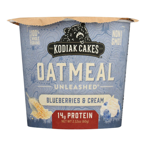 Kodiak Cakes - Oatmeal Blubry/crm Pwrcup - Case of 12-2.12 Ounce