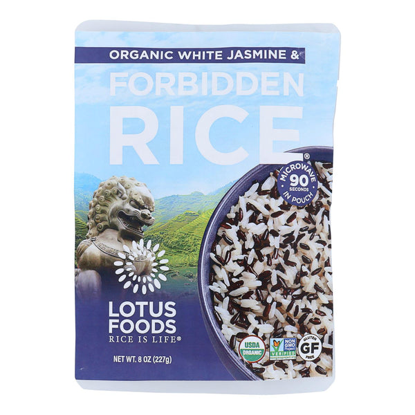 Lotus Foods - Rice Wht Jas & Frbdn - Case of 6-8 Ounce