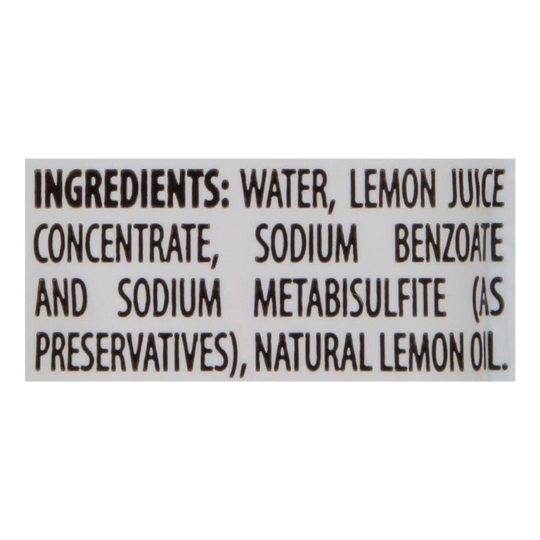 REALEMON Single Serve Lemon Juice 4 gr. 200 Per Case