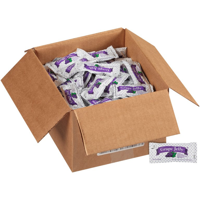 PPI Single Serve Grape Jelly 0.5 Ounce Packets 200 Per Case