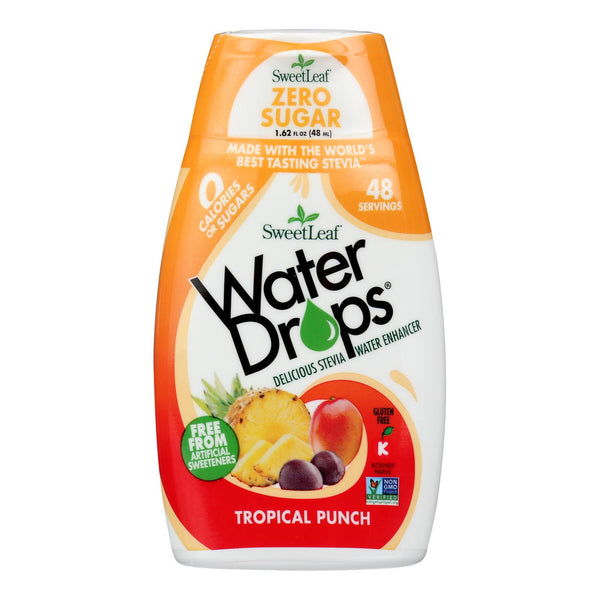 Sweet Leaf Water Drops - Tropical Punch - 1.62 fl Ounce