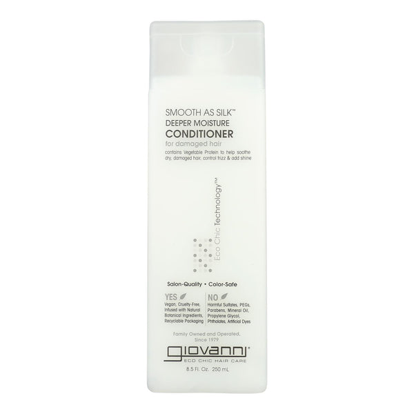 Giovanni Smooth As Silk Deeper Moisture Conditioner - 8.5 fl Ounce