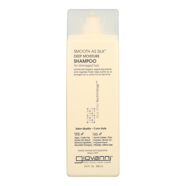 Giovanni Smooth As Silk Deep Moisture Shampoo - 8.5 fl Ounce