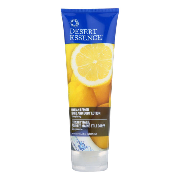 Desert Essence - Hand and Body Lotion - Italian Lemon - 8 fl Ounce