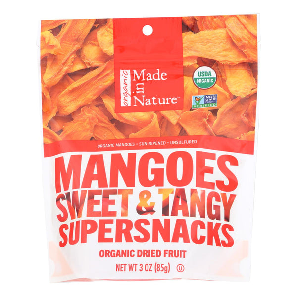 Made In Nature Mangoes Dried Fruit  - Case of 6 - 3 Ounce