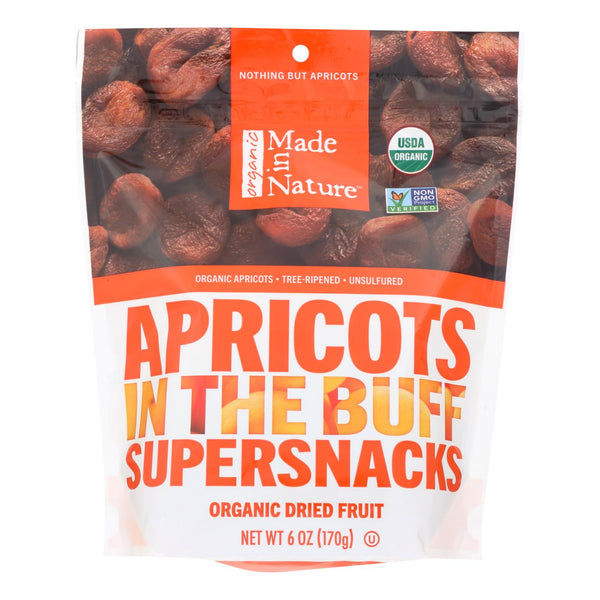 Made In Nature Apricots Organic Dried Fruit  - Case of 6 - 6 Ounce