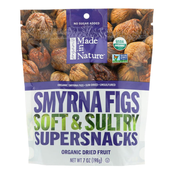 Made In Nature Dried Smyrna Figs  - Case of 6 - 7 Ounce