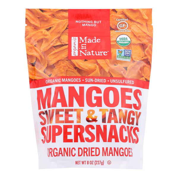 Made In Nature - Mango Dried - Case of 6-8 Ounce