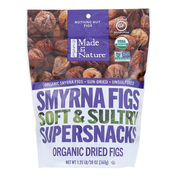 Made In Nature - Smyrna Figs Dried - Case of 6-16 Ounce