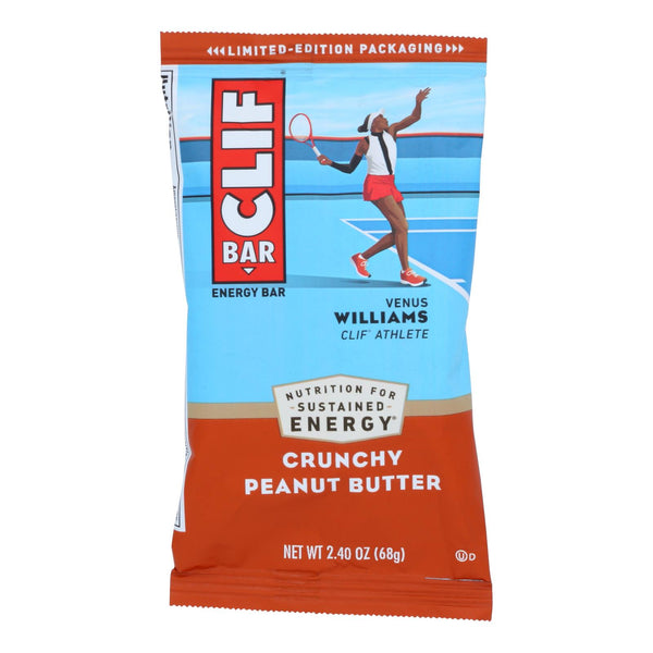 Clif Bar - Organic Crunch Peanut Butter - Case of 12 - 2.4 Ounce