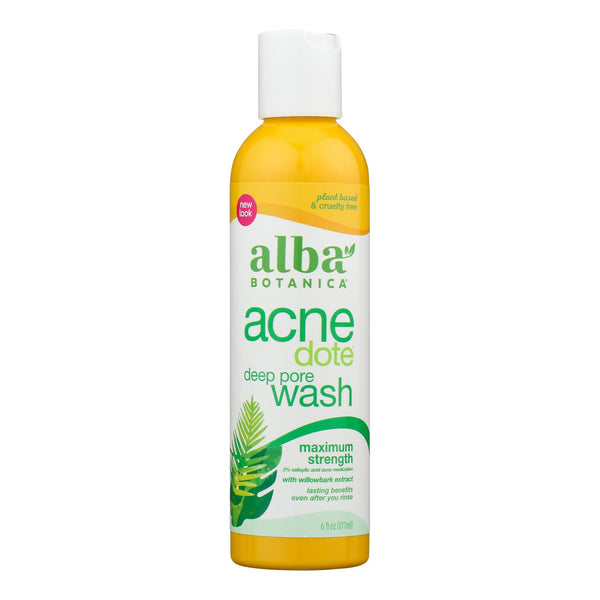 Alba Botanica - Natural Acnedote Deep Pore Wash - 6 fl Ounce