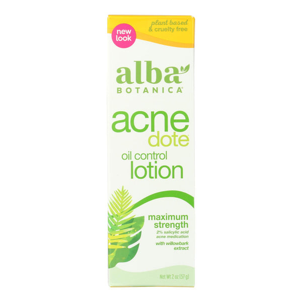 Alba Botanica - Natural Acnedote Oil Control Lotion - 2 fl Ounce