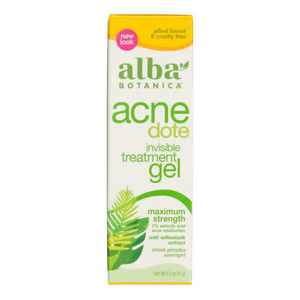 Alba Botanica - Natural Acnedote Invisible Treatment Gel - 0.5 Ounce
