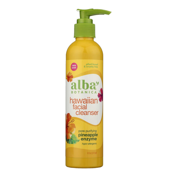 Alba Botanica - Enzyme Facial Cleanser Pineapple - 8 fl Ounce