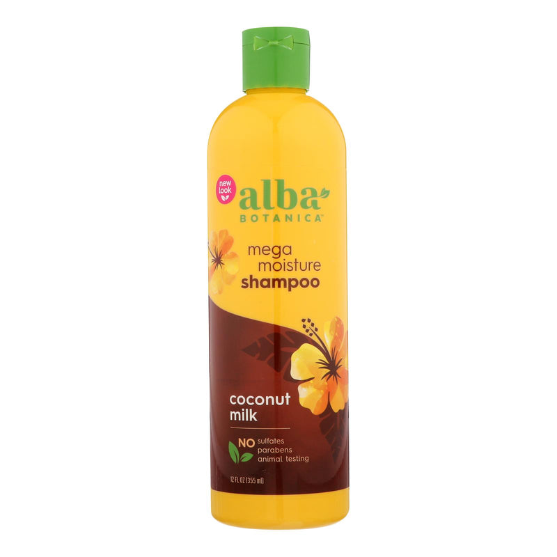 Alba Botanica - Natural Hawaiian Shampoo Drink It Up Coconut Milk - 12 fl Ounce